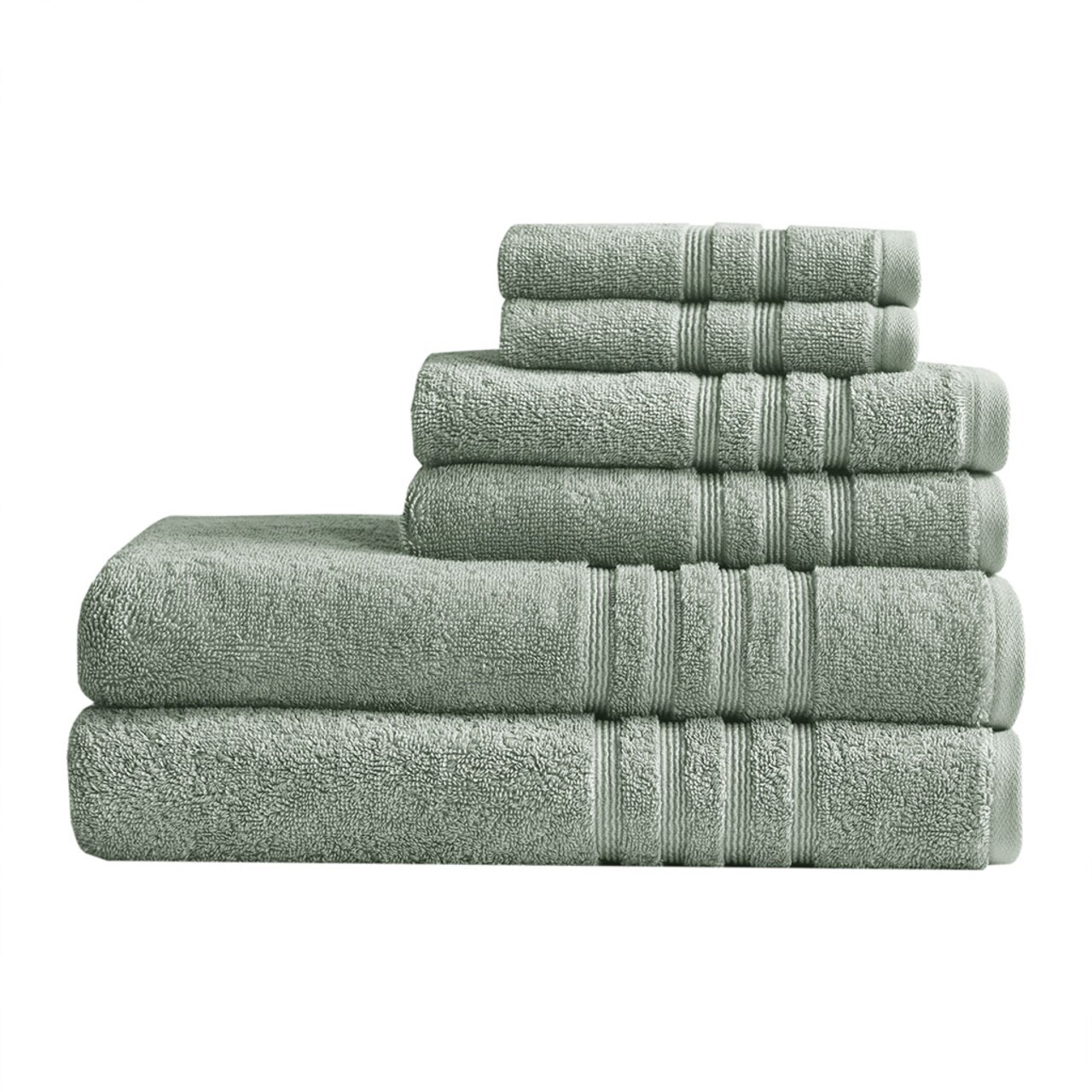 Gracie Mills Elowen 6-Piece Eco Bath Towel Set Grace-14392 Natural